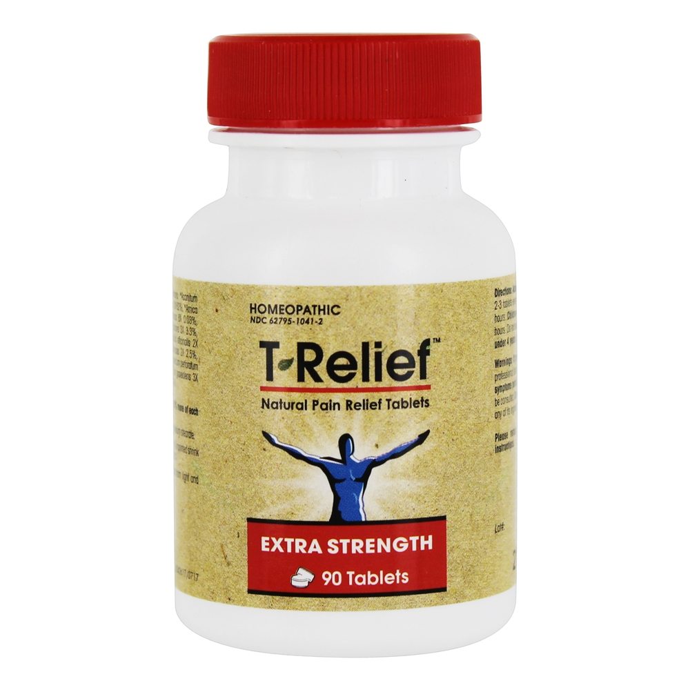 T-Relief Extra Força Fórmula Natural Alívio Da Dor - 90 Tablets MediNatura - Imagem 2