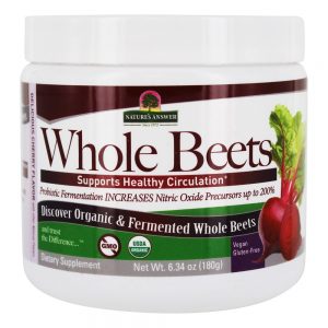 Beterraba Integral Suporte para Circulação Saudável - 6.34 oz. Nature's Answer