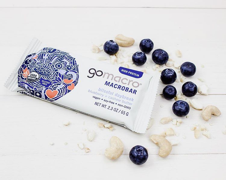 Organic MacroBar Box Blissful Amanhecer Mirtilo + Caju - 12 Barras GoMacro - Imagem 6