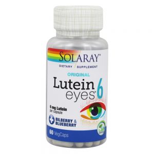 Luteína Olhos Original 6 mg. - 60 Cápsula (s) vegetal (s) Solaray