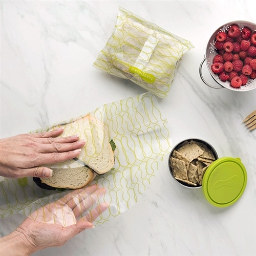Comida Aconchegante Reutilizável Embrulha Grande Limpar Cal - Pacote 2 U Konserve - Imagem 4