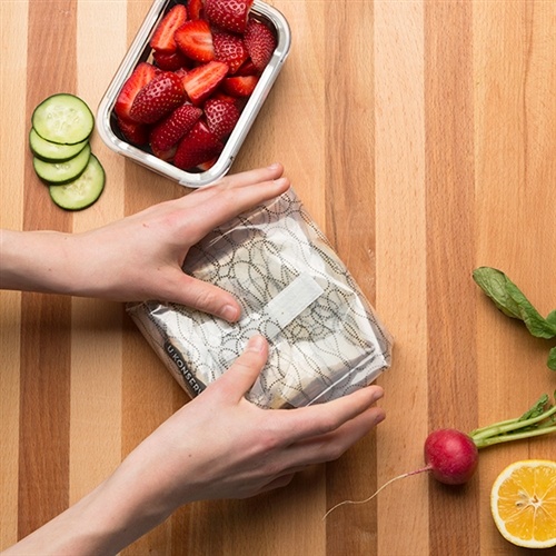 Comida Aconchegante Reutilizável Embrulha Grande Limpar Cal - Pacote 2 U Konserve - Imagem 5