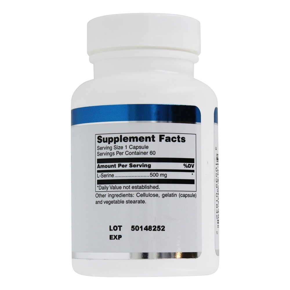 L-Serine 500 mg. - Cápsulas 60 Douglas Laboratories - Imagem 2
