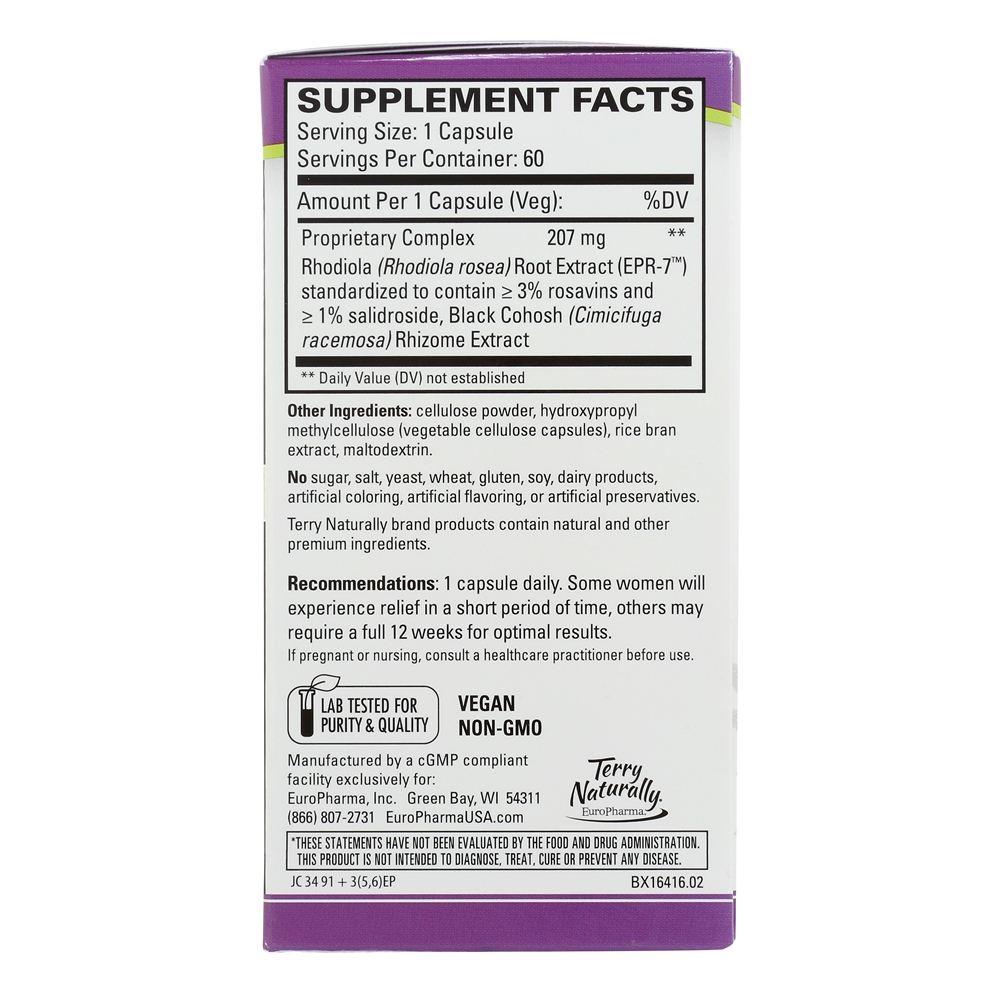 Terry Naturalmente Menopausa Alívio Mais Força Clínica - Cápsulas 60 EuroPharma - Imagem 2