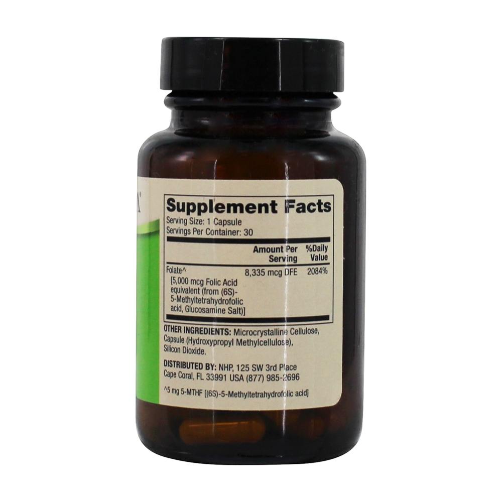 Folato de Metila 5 mg . - Cápsulas 30 Dr. Mercola - Imagem 2