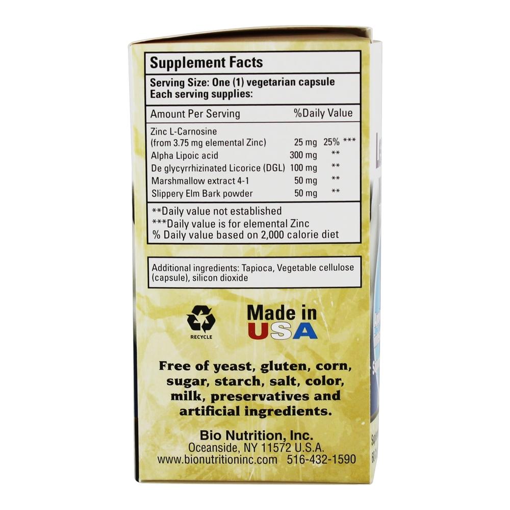 Gotejamento de Bem-Estar Gotejante e Suporte ao Estresse Digestivo 525 mg. - Cápsulas vegetarianas 60 Bio Nutrition - Imagem 3