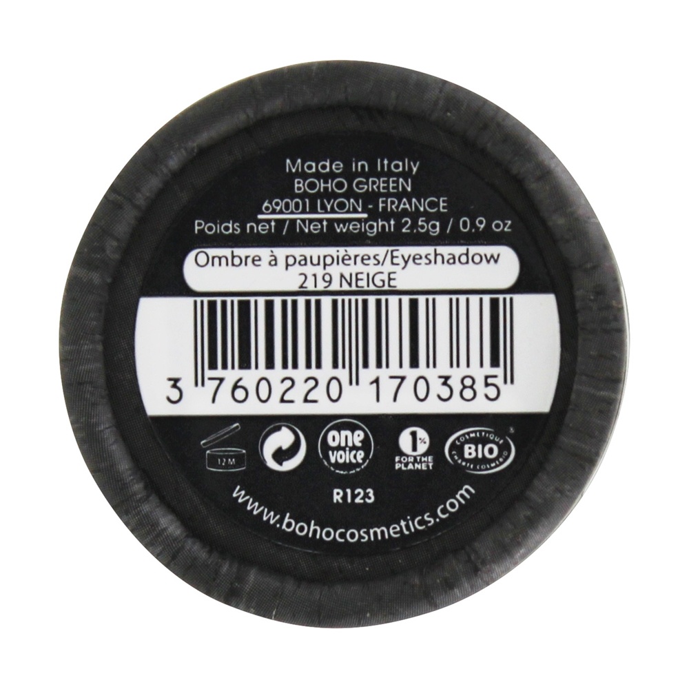 Sombra Matte Orgânica 219 Neve - 0.9 oz. Boho Green - Imagem 3