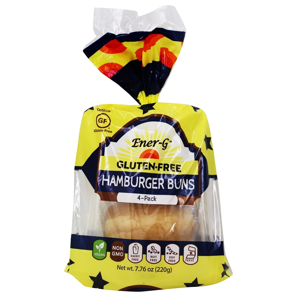 Bolos de hambúrguer sem glúten - 7.76 oz. Ener-G