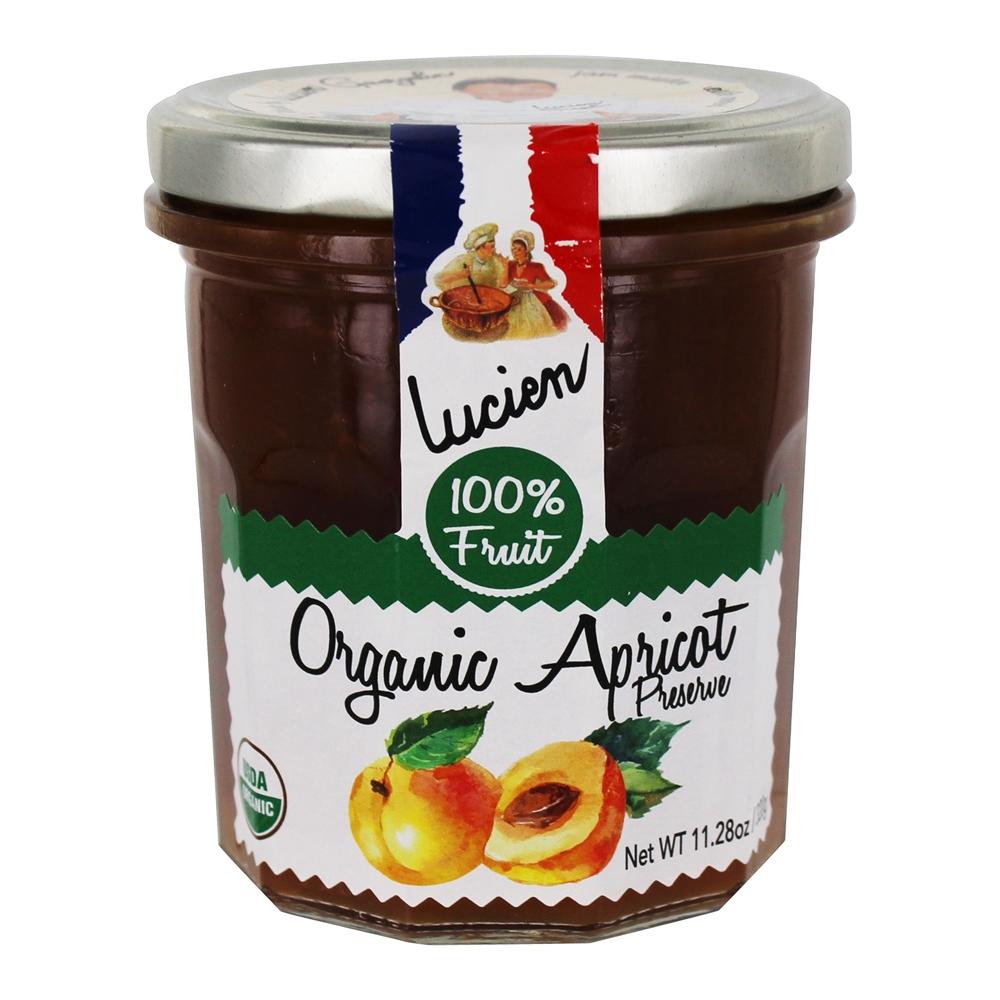 Fruta Orgânica Preserve Apricot - 11.28 oz. Lucien Georgelin