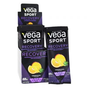 Recuperação Desportiva Pós-Treino Recuperação Pó Box Tropical - 12 Pacote (s) Vega