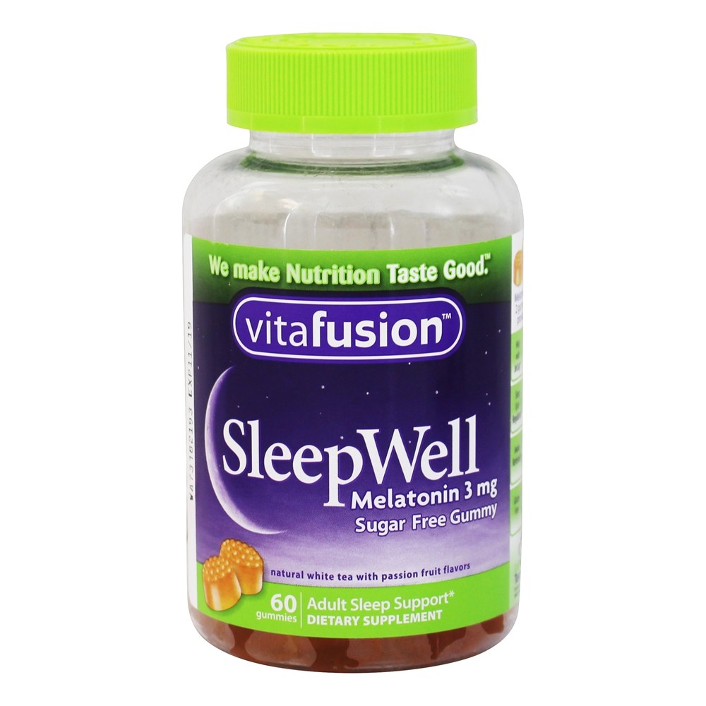 Suporte Sleep Sleep Melatonin Adult Sleep - 60 Gummies Vitafusion