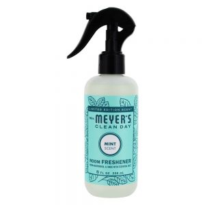 Limpe o refrogerador da sala do dia Non-Aerosol Spray Mint - 8 fl. oz. Mrs. Meyer's
