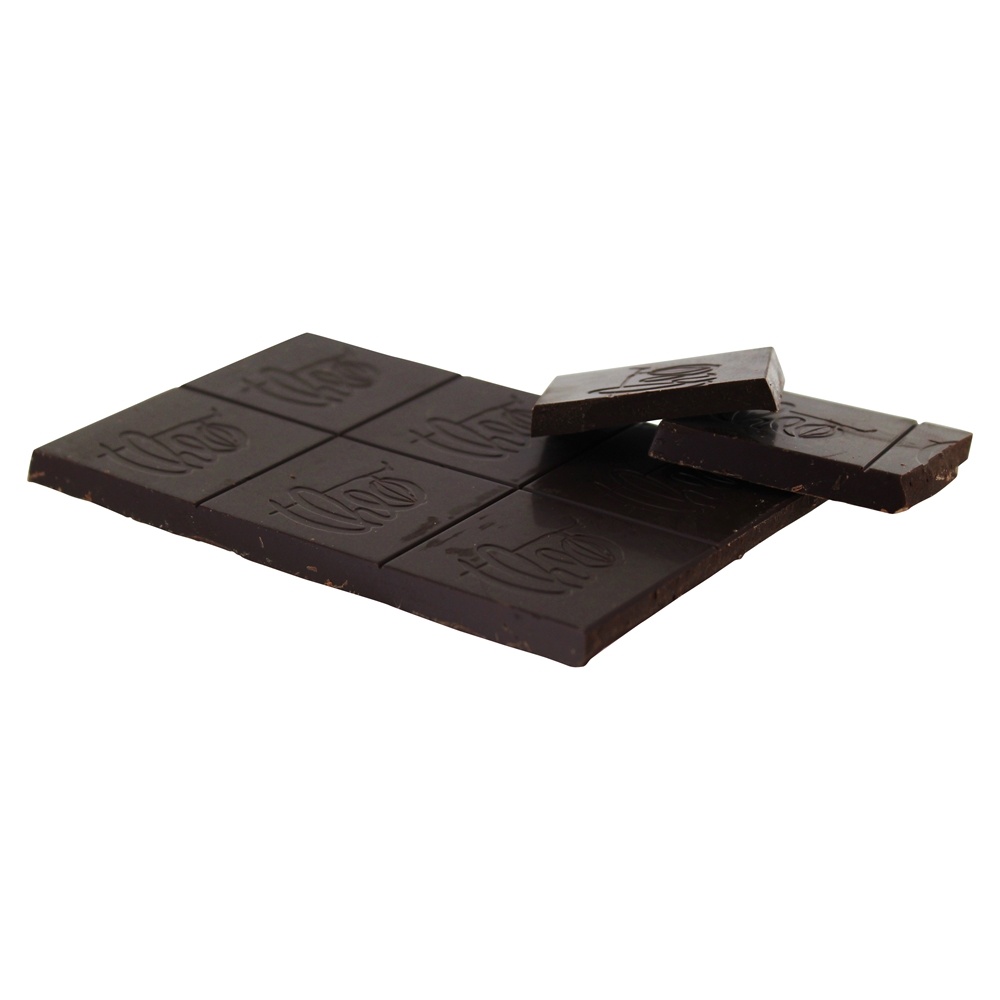 Comércio Orgânico e Justo 70 % Dark Chocolate Bar Mar Salgado - 3 oz. Theo Chocolate - Imagem 3