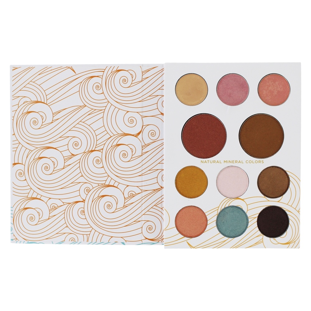 Blush Paleta de Minerais de Cor Completos, e Eye Shadows Solar - 0.8 oz. Pacifica - Imagem 2