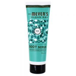 Dia Limpo Smoothin Açúcar Corpo Scrub Basil - 8 fl. oz. Mrs. Meyer's