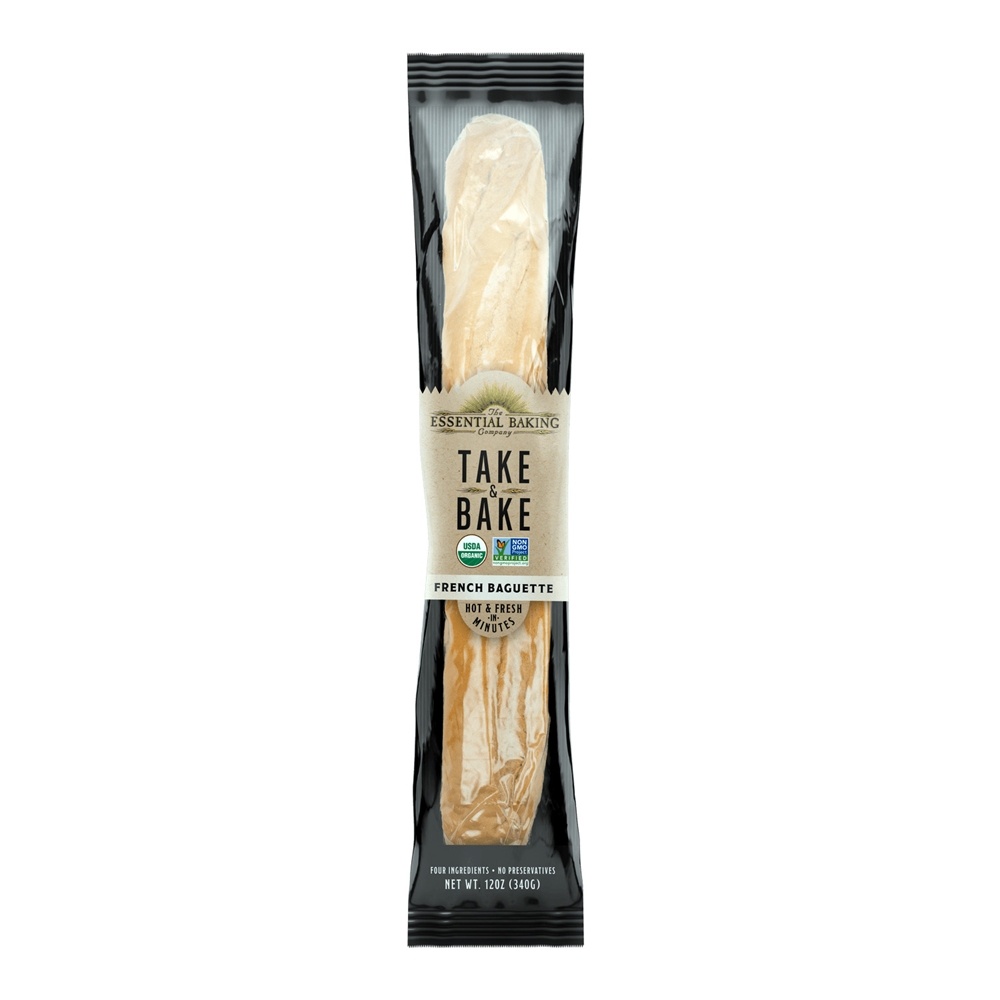 Pegue e leve pão Baguette francesa - 12 oz. Essential Baking Company