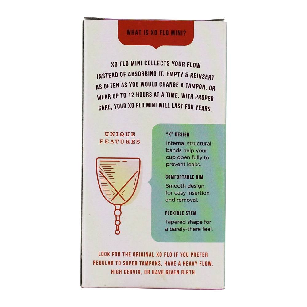XO Flo Mini Copa Menstrual Glad Rags - Imagem 4
