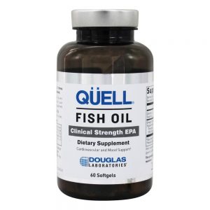 Força clínica de óleo de peixe Quell EPA - 60 Softgels Douglas Laboratories