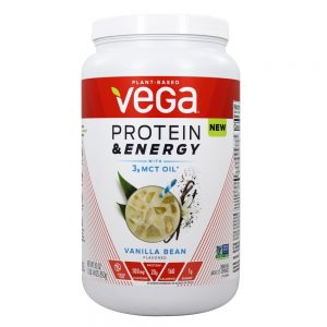 Mistura de Bebidas à Base de Plantas com Proteína e Energia Baunilha - 30 oz. Vega