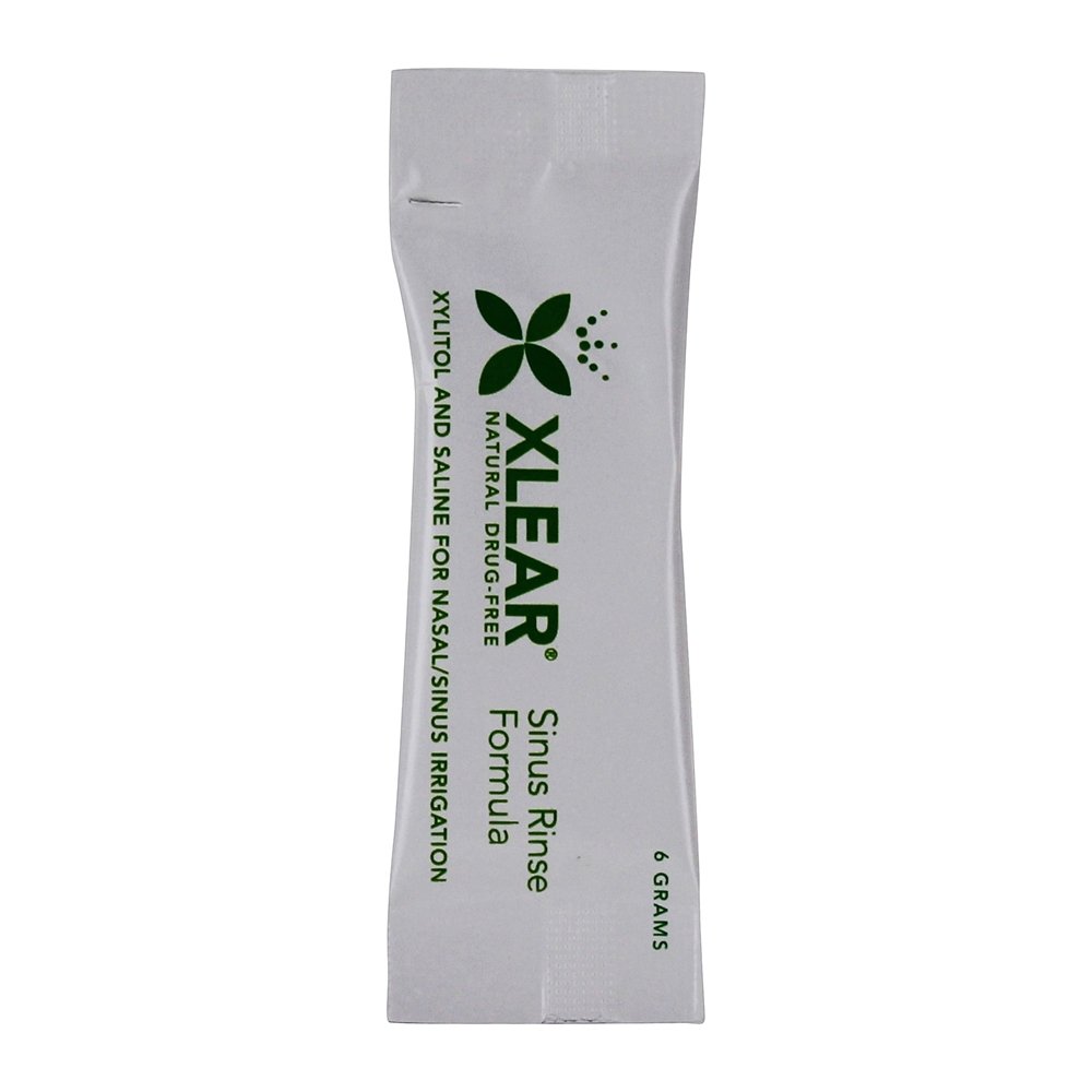 Pacotes naturais da lavagem da cavidade do relevo rápido sem drogas com xilitol - 50 Pacotes (s) Xlear - Imagem 2