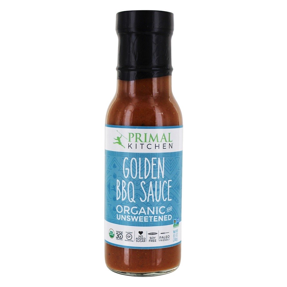 Molho para churrasco dourado orgânico e sem açúcar - 8.5 oz. Primal Kitchen