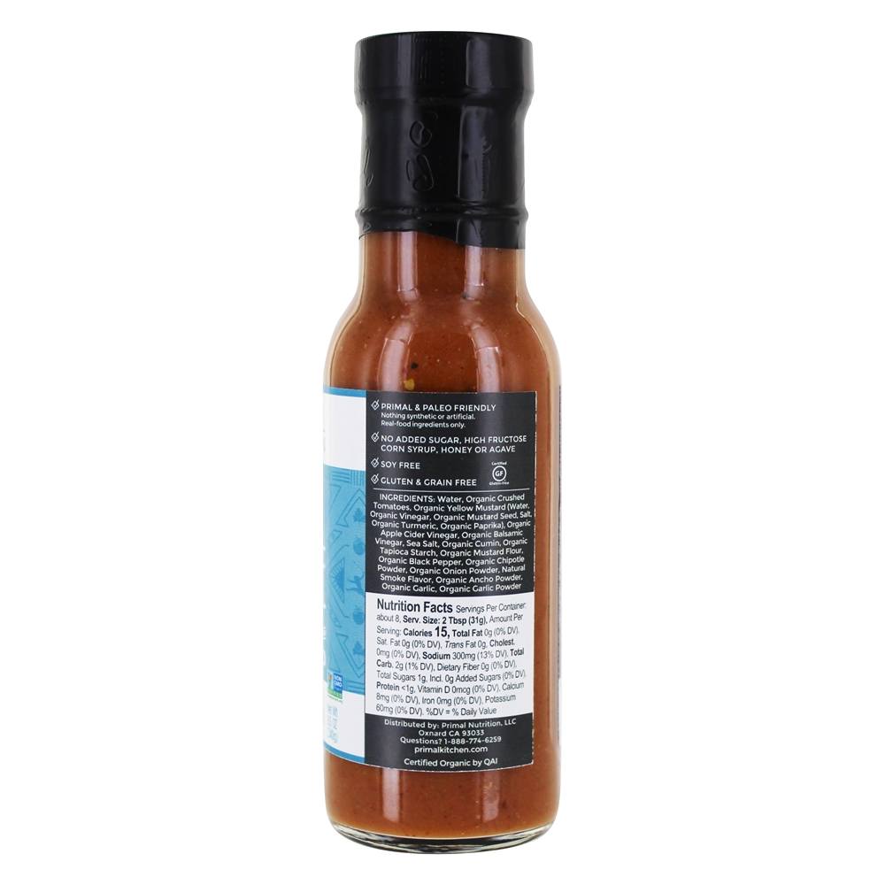 Molho para churrasco dourado orgânico e sem açúcar - 8.5 oz. Primal Kitchen - Imagem 2