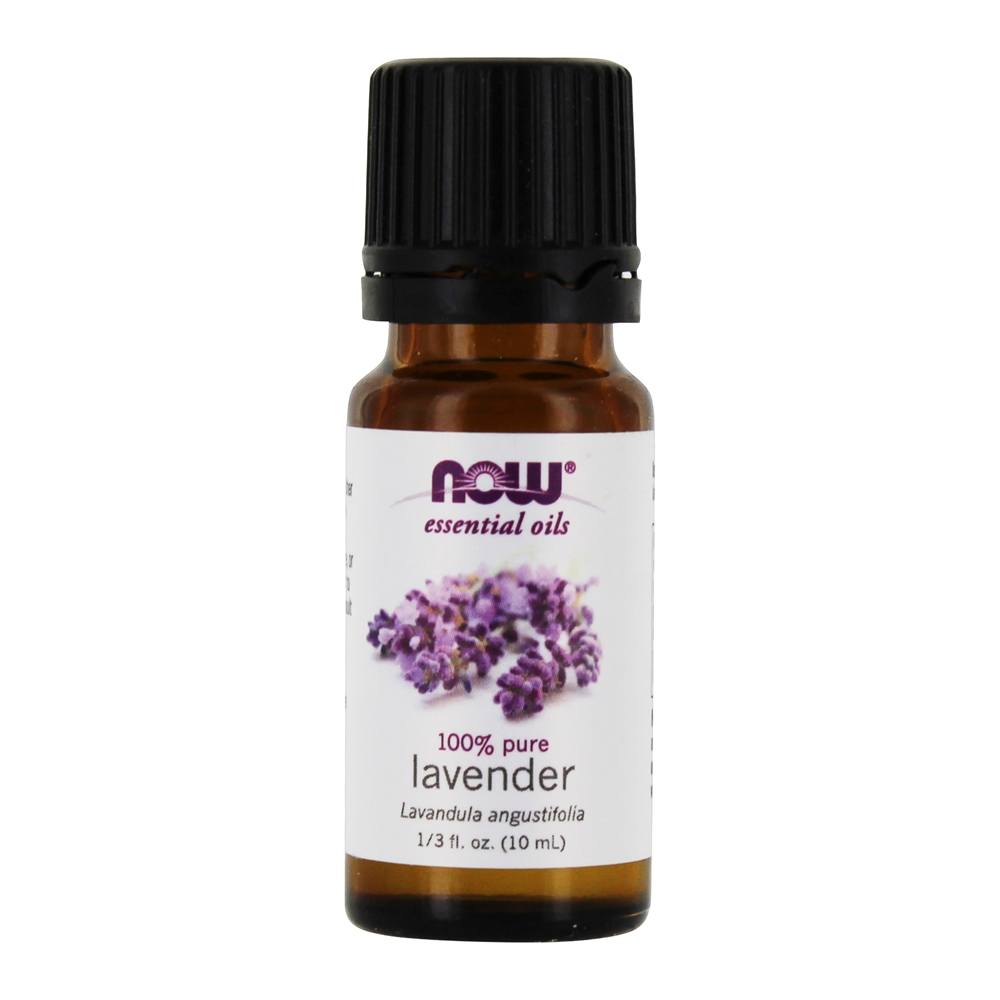 Óleo Essencial de Lavanda 100% Pure - 10 ml. NOW Foods