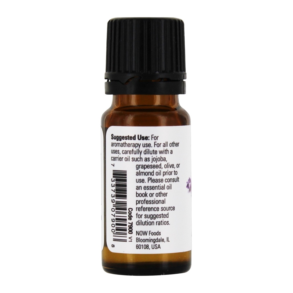 Óleo Essencial de Lavanda 100% Pure - 10 ml. NOW Foods - Imagem 3