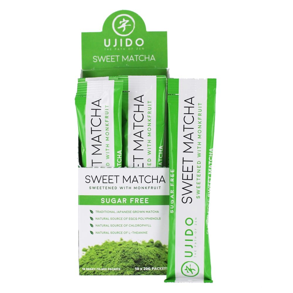 Doce Matcha Chá Verde Em Pó - 10 Pacotes (s) Ujido