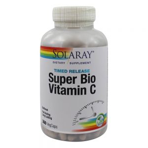 Libertação Temporizada Super Bio Vitamina C - 360 Cápsula (s) vegetal (s) Solaray
