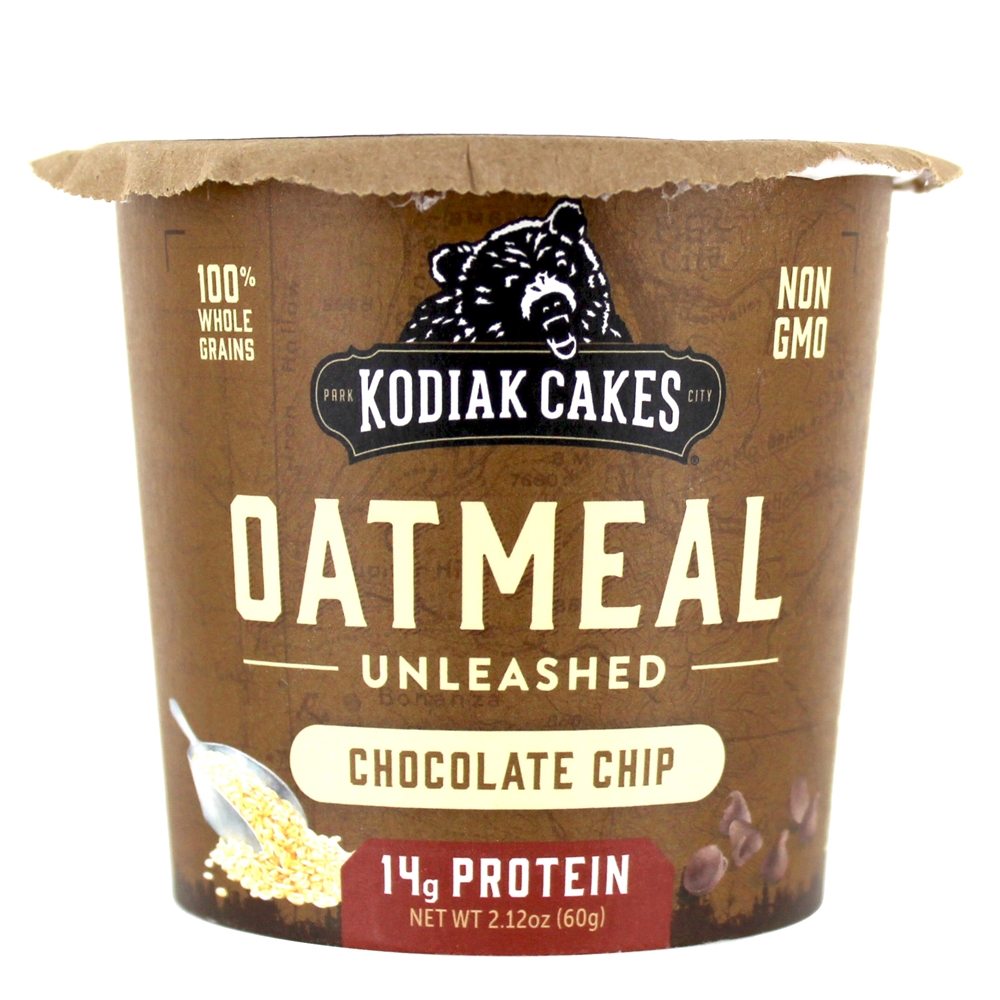 Oatmeal Unleashed Cup Chocolate Chip - 2.12 oz. Kodiak Cakes