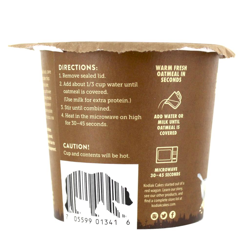 Oatmeal Unleashed Cup Chocolate Chip - 2.12 oz. Kodiak Cakes - Imagem 3