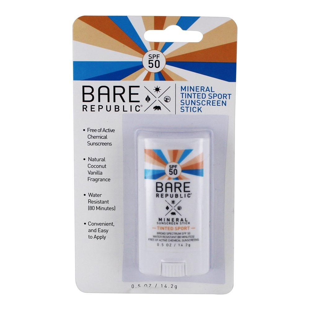 Spectrum Protetor Mineral 50 SPF - 0.5 oz. Bare Republic