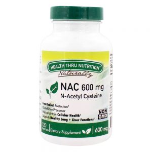 NAC N-Acetil Cisteína - 120 Cápsula (s) vegetal (s) Health Thru Nutrition