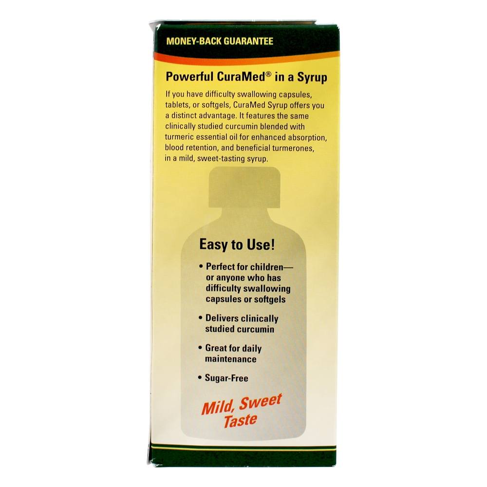 Terry Naturally CuraMed Xarope Curcumina com Absorção Superior 250 mg . - 8 oz. EuroPharma - Imagem 5