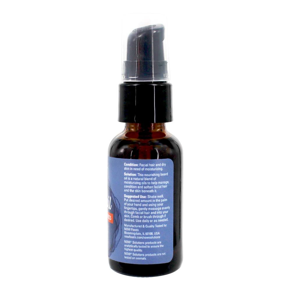 Óleo de Barba Amadeirado - 1 fl. oz. NOW Foods - Imagem 3