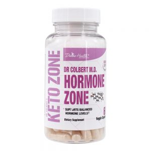 Zona Hormonal do Dr. Keto Zone do Dr. Colbert - 60 Cápsula (s) vegetal (s) Divine Health
