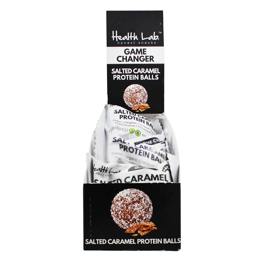 Caixa De Bolas De Proteína Caramelo Salgado - 12 Ball (s) Health Lab