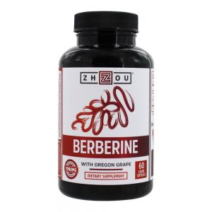 Berberine com Oregon Grape 1000 mg . - 60 Cápsula (s) vegetal (s) Zhou