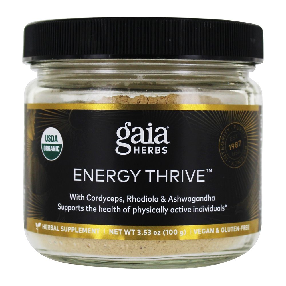 Energy Thrive Powder - 3.53 oz. Gaia Herbs