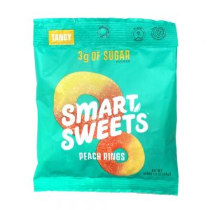 Pêssego Gomoso Tangy Anéis de Pêssego - 1.8 oz. SmartSweets