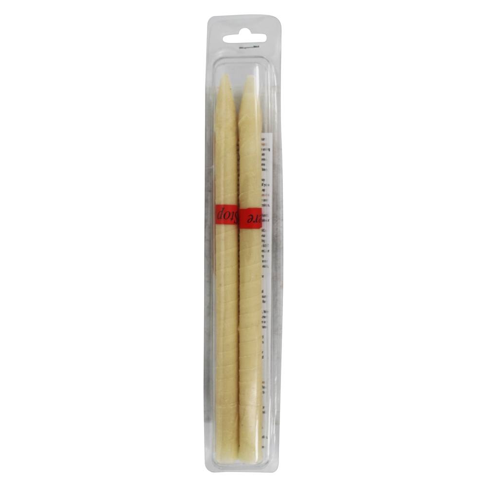 Velas de ouvido vegano sem perfume - Pacote 2 Harmony's Ear Candles