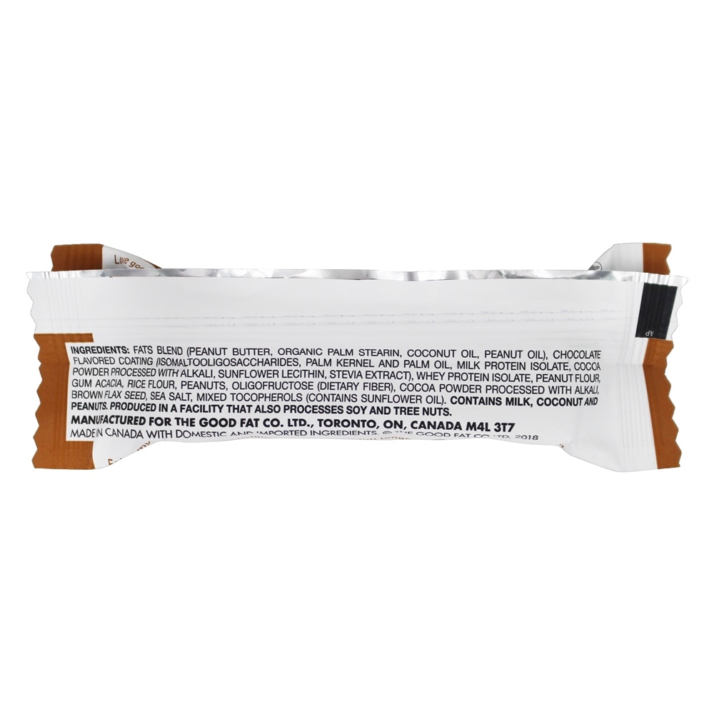Keto Friendly Snack Bar Manteiga De Amendoim Chocolatey - 1.38 oz. Love Good Fats - Imagem 3