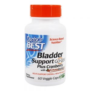 Suporte para bexiga Go-Less Plus Cranberry - 60 Cápsula (s) vegetal (s) Doctor's Best