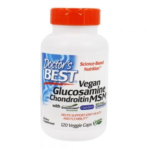 Glucosamina Vegan Condroitina MSM - 120 Cápsula (s) vegetal (s) Doctor's Best