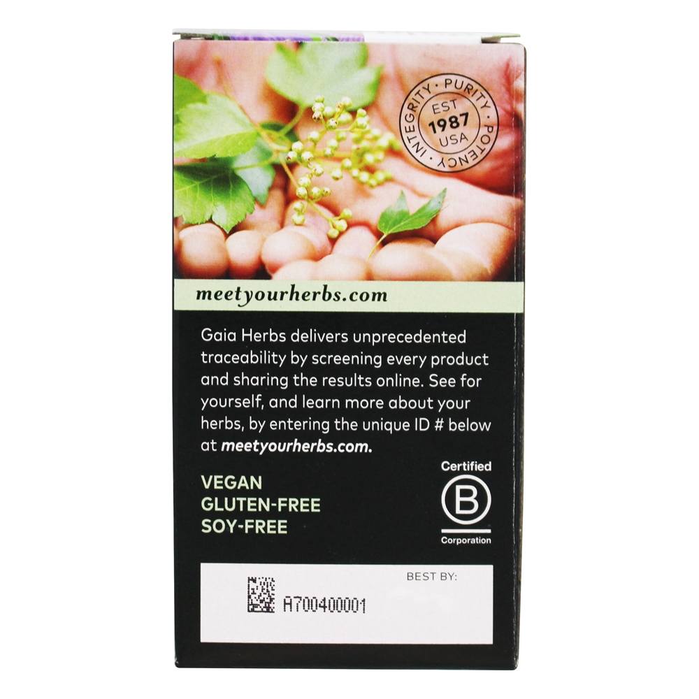 Cérebro de Foco Nootrópico e Suporte Cognitivo - Cápsulas Líquidas 40 Gaia Herbs - Imagem 4