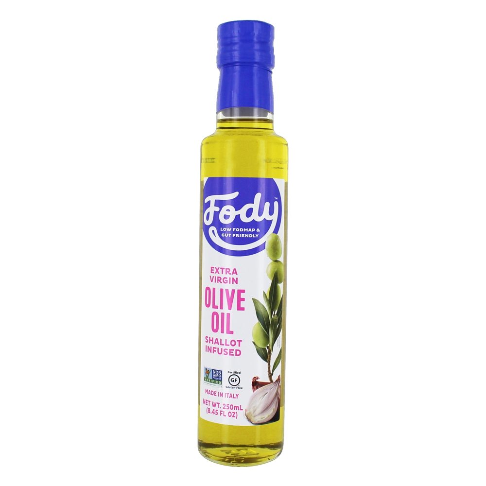 Azeite de oliva infundido com baixo teor de virose extra FODMAP - 8.45 fl. oz. FODY