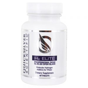 Aditivo de hidrogênio molecular H2 Elite para água - 60 Tablets Quicksilver Scientific