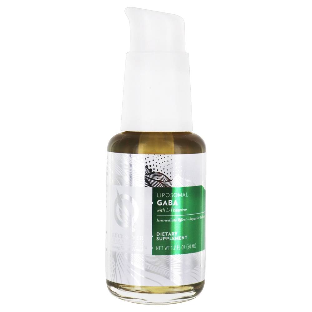 GABA Lipossomal com Spray L-Theanine - 1.7 fl. oz. Quicksilver Scientific