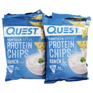 Tortilha estilo caixa de batatas fritas de proteína - 8 Malas Quest Nutrition
